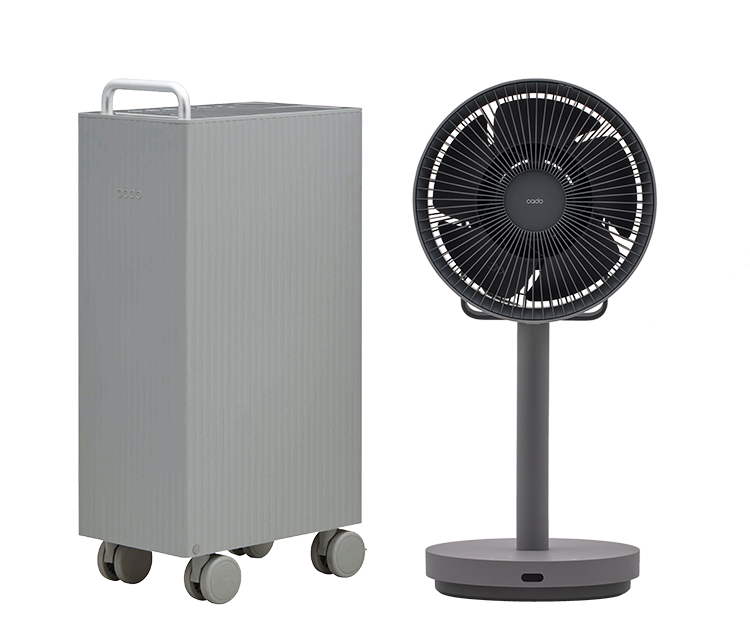 cado_summer sale_2025 湿度対策セット（扇風機）
