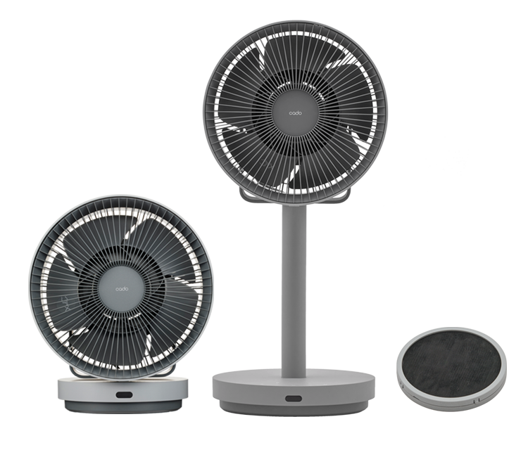 美品 cado サーキュレーター グレー リモコン付き カドーサーキュレーター(グレー) | 株式会社タカギ | ネットストア