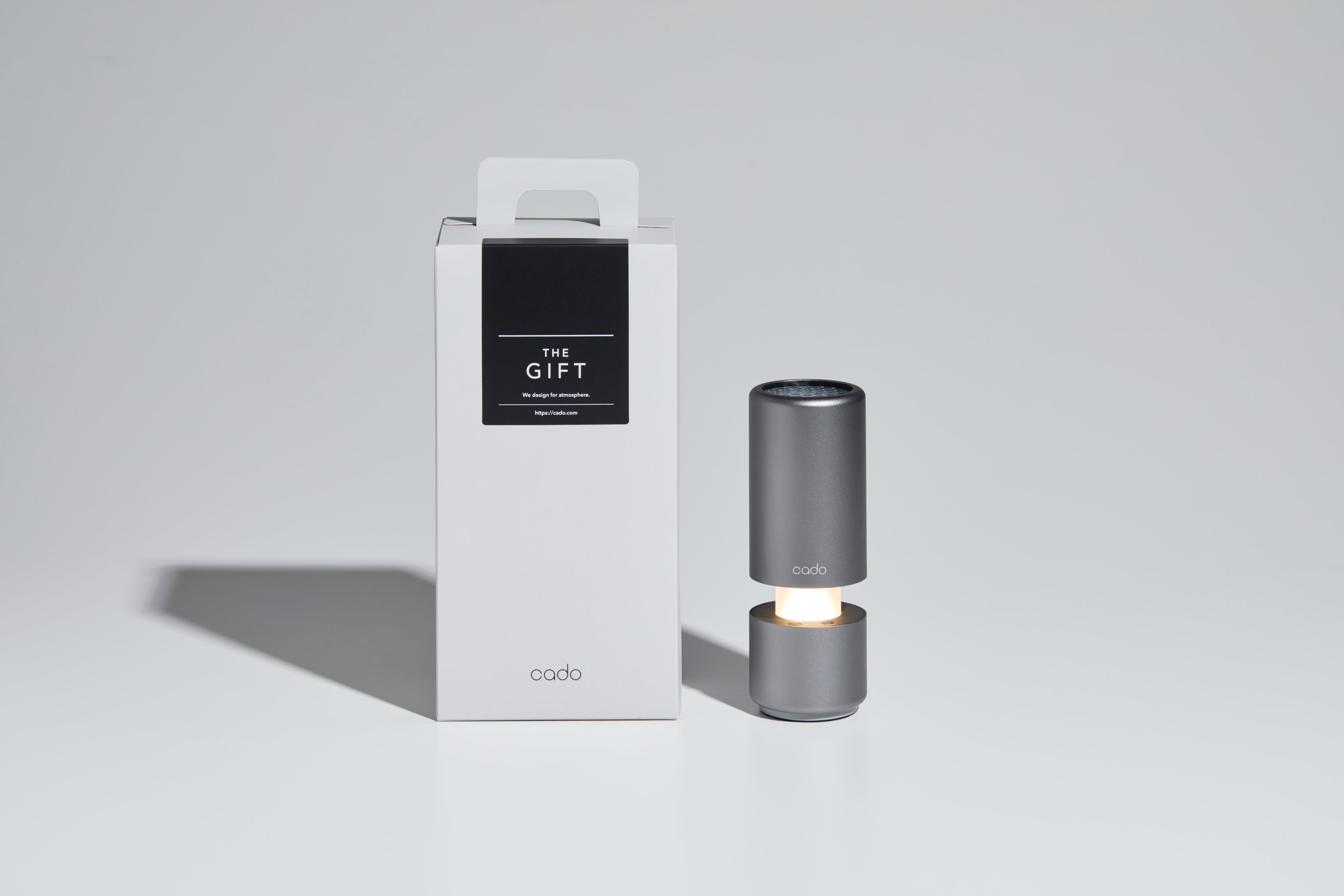 【未使用】 LEAF Portable （シルバー）　cado(カドー) cado(カドー) ポータブル空気清浄機 LEAFportable(リーフ